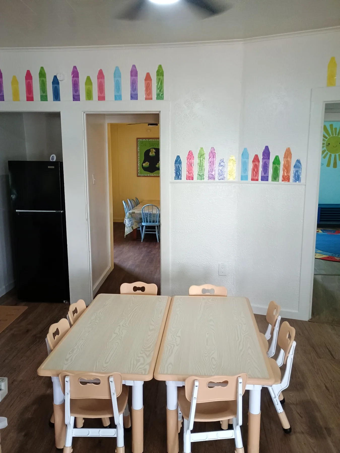 Preschool classroom tables