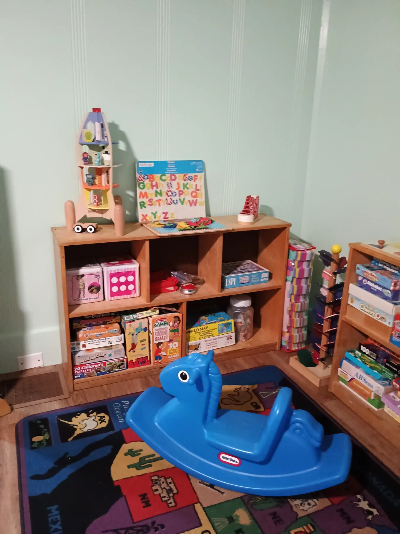 Games and rocking horse